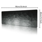 New Large Mouse Pads For Desk, Gaming Mouse Pad, Mouse Pad with Stitched Edges and Non-Slip Rubber Base, Extended And Thickened