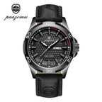 PAAZOMU Man Luxury Brand Watch Waterproof Luminous Date Week Men's Quartz Wristwatch Stainless Steel Fashion Sports Men Watches