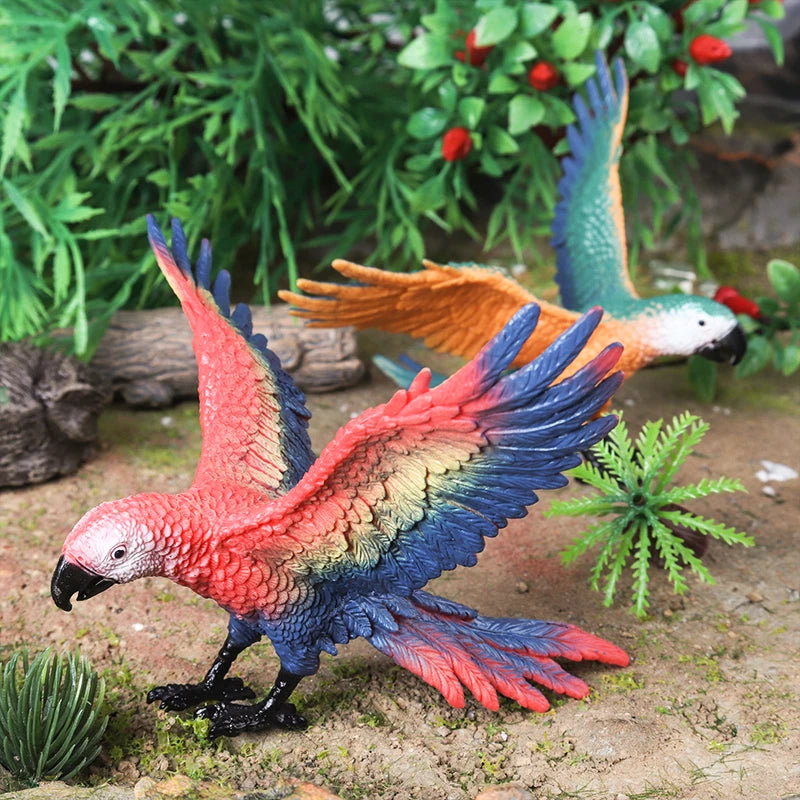 Realistic Bird Animal Figurine Collection