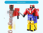 Math Cube Transformation Robot Toy
