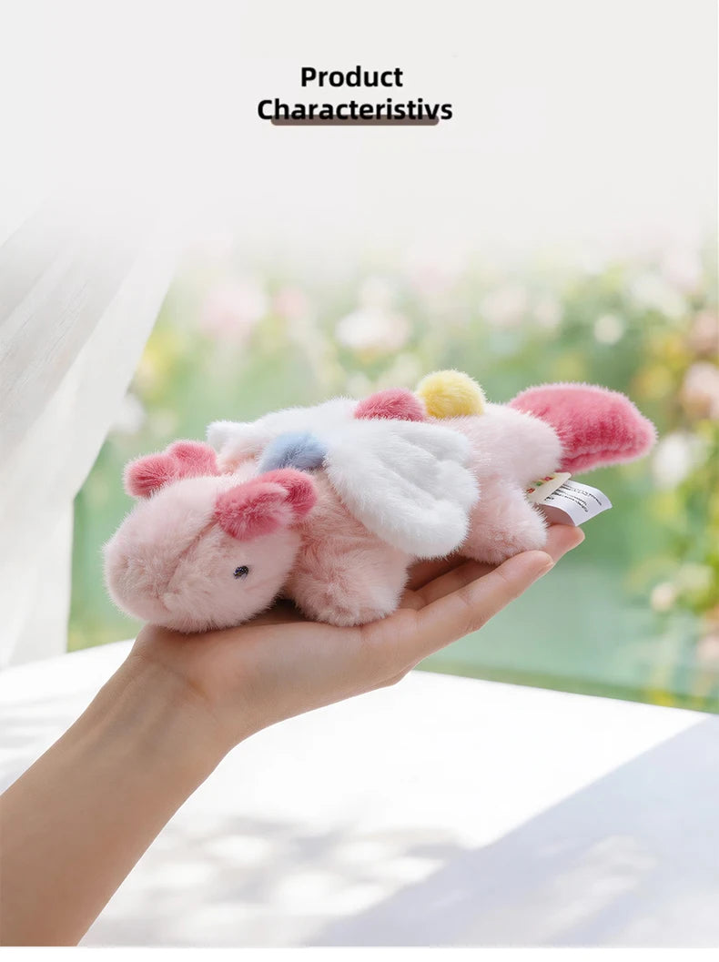 Cute Flying Dragon Plush Toy Soft Stuffed Dragon Doll for Kids