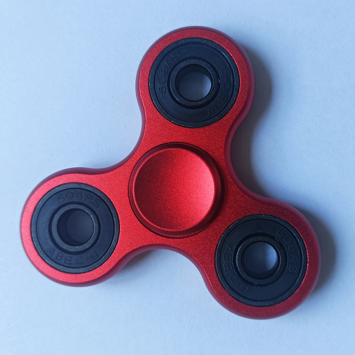 Aluminum Alloy Fidget Spinner Stress Relief Toy – Silent Desk Gadget