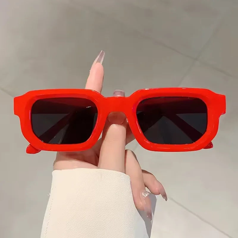 Vintage Rectangle UV400 Fashion Sunglasses for Men & Women