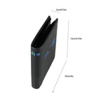 Personalized Designer Wallet, Multi‑function Credit Card Holder, Slim Portable Card Purse for Men Women