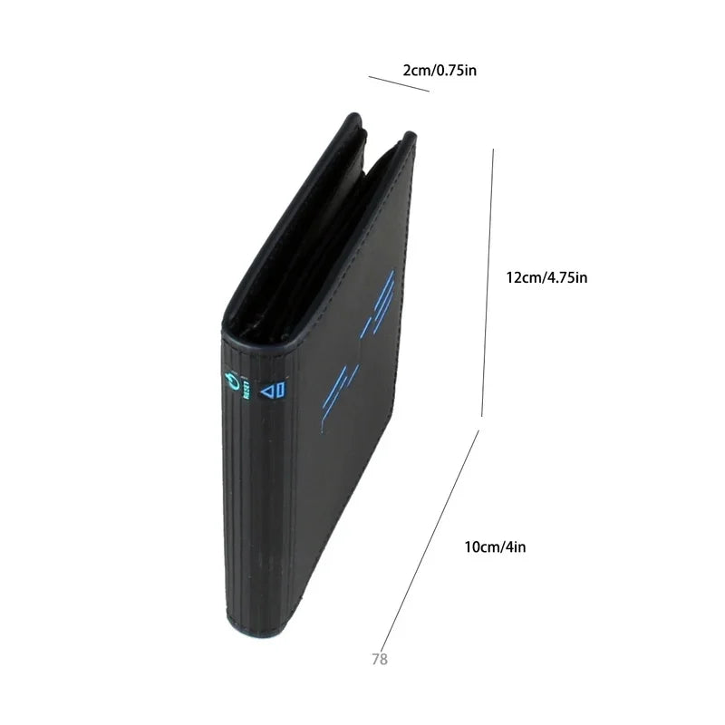 Personalized Designer Wallet, Multi‑function Credit Card Holder, Slim Portable Card Purse for Men Women