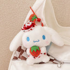Sanrio Hello Kitty & Kuromi Plush Keychain Bag Charm