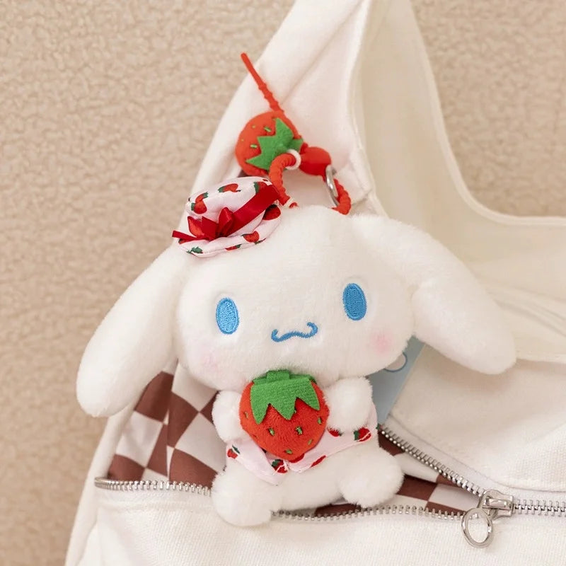 Sanrio Hello Kitty & Kuromi Plush Keychain Bag Charm