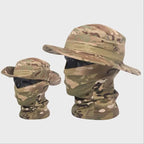 Camouflage Boonie Outdoor Hunting Hat with Wide Brim Protection