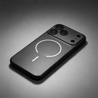 Original Glass Nano Matte For Magsafe Wireless Charging Armor Case For iPhone 18 17 16 15 14 13 12 11 Pro Max Air Magnetic Cover