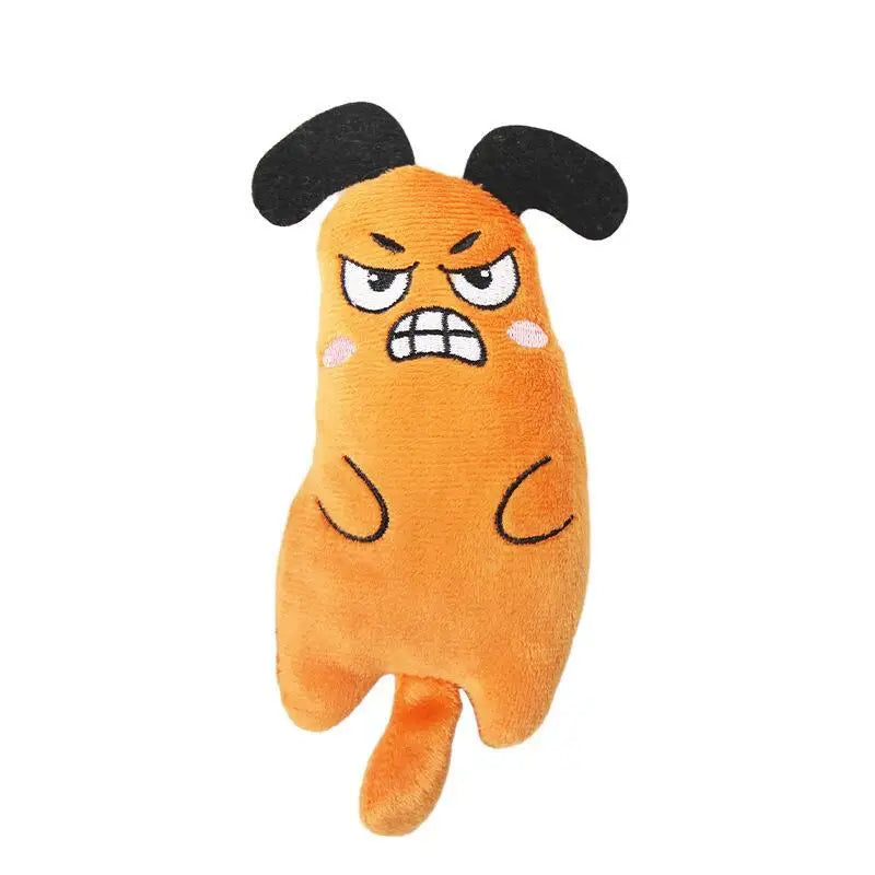Plush Catnip Mouse Interactive Cat Toy for Indoor Hunting Play