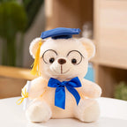 Graduation Bear Plush Toy Cute Teddy Bear Soft Doll Boys Girls Students Graduation Gift
