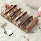 4-in-1 Detachable Large Capacity Travel Makeup Organizer