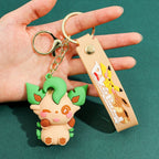 Eevee Plush Keychain Eeveelutions Bag Charm for Pokemon Fans