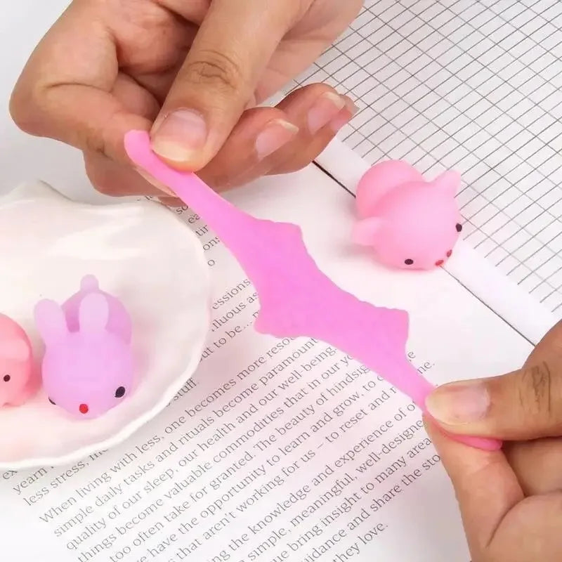 Mini Animal Squishy Toy Set – 20PCS Stress Relief Squeeze Toys