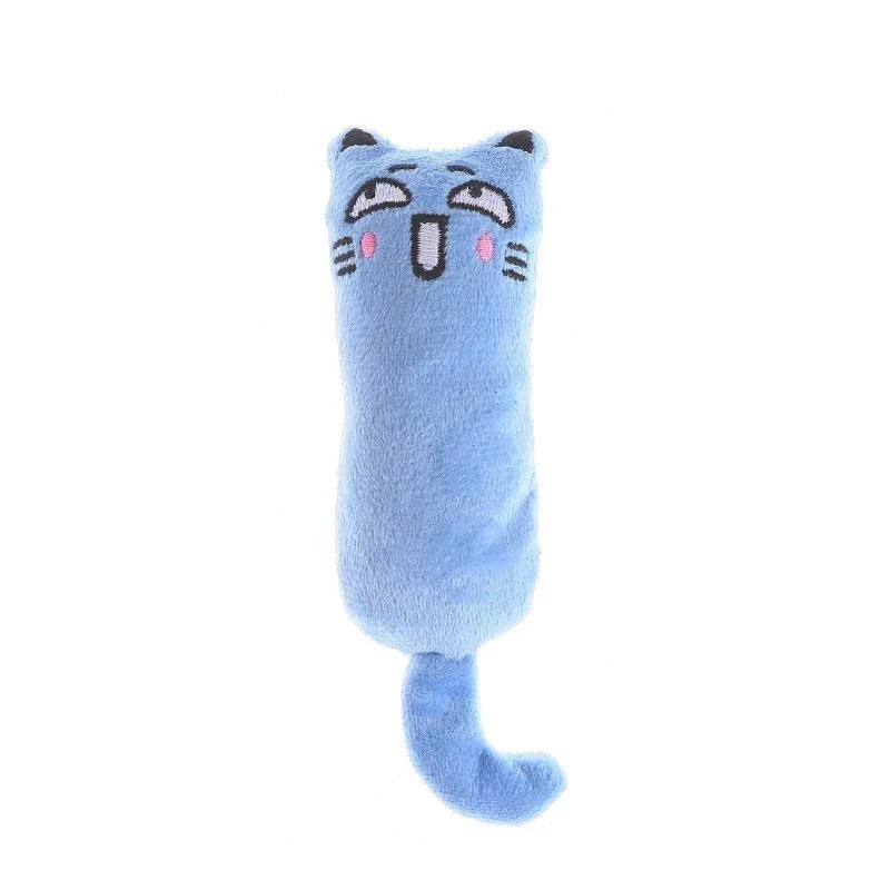 Catnip Rustle Sound Plush Cat Toy for Interactive Indoor Play