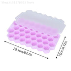 37 Grid Silicone Meatball Mold with Lid for Rice and Fish Balls