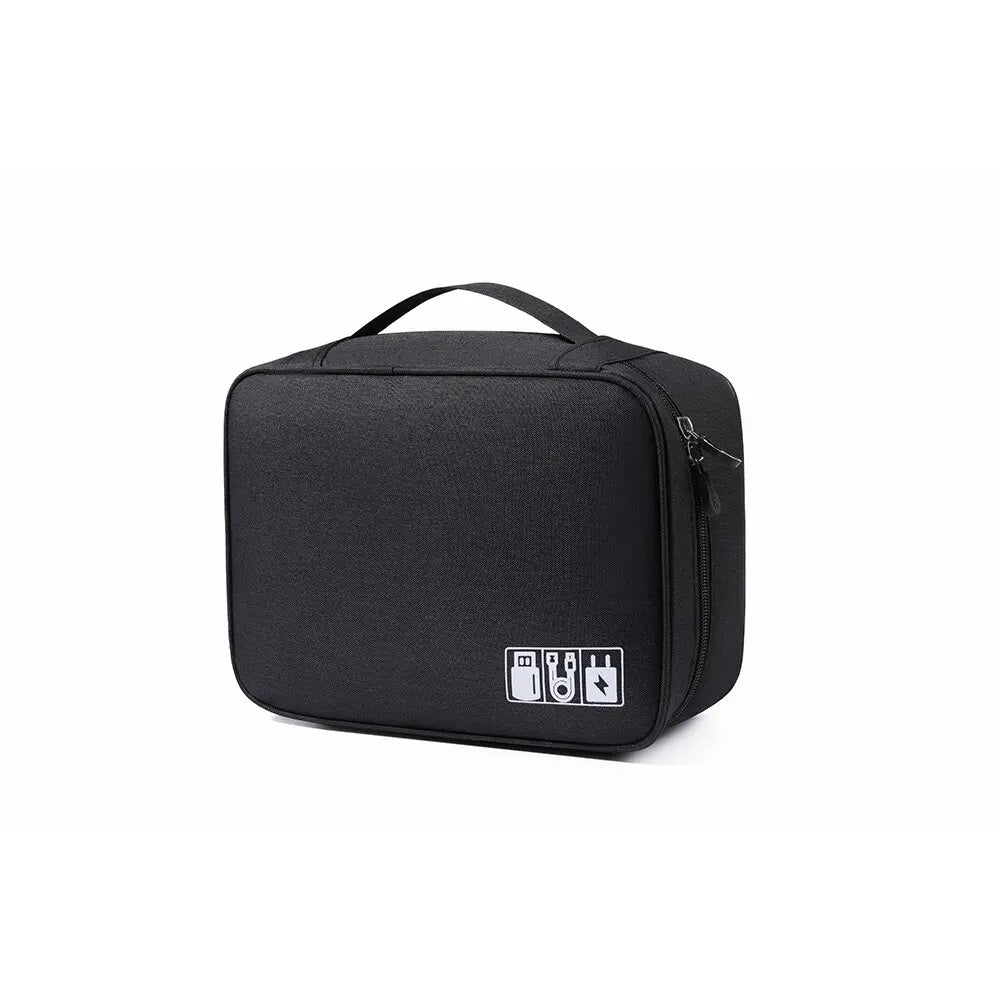 Waterproof Travel Electronics Cable Organizer Bag