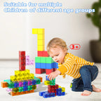 Magnetic Cubes Building Blocks STEM Learning Toy for Kids