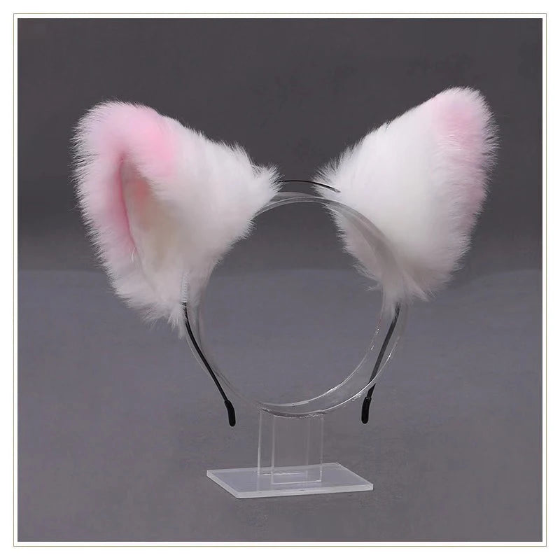 Lolita Cat & Fox Ear Cosplay Headband for Women & Girls