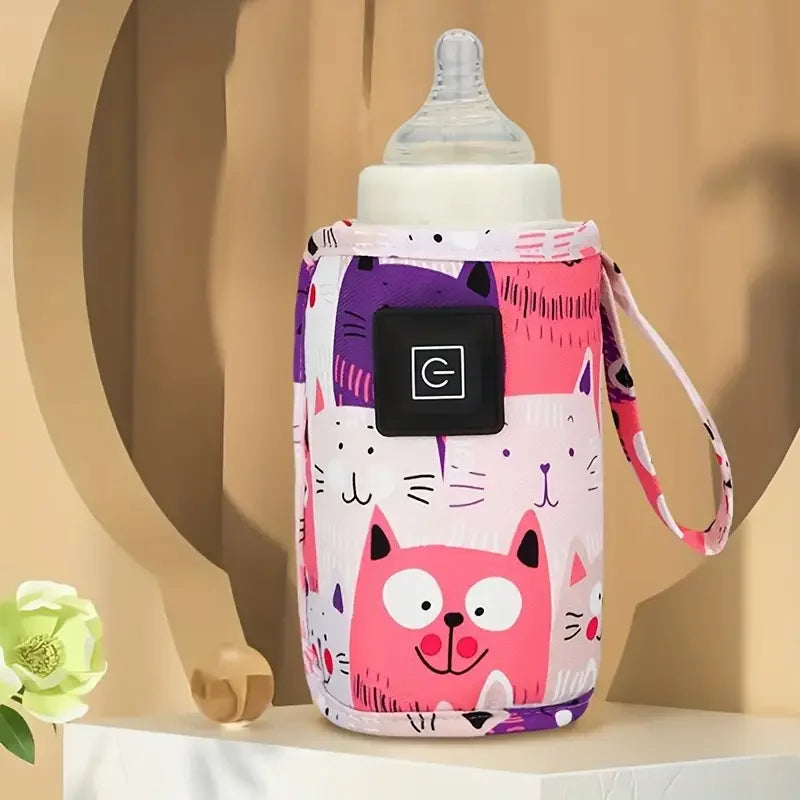 Portable USB Baby Bottle Warmer for Travel & Stroller