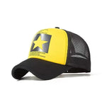 Fashion Mesh Snapback Baseball Cap for Casual Outdoor Comfort