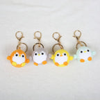 Mini Penguin Crochet Keychain Cute Animal Bag Charm