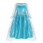 Girls Princess Costume Dress – Disney Inspired Cinderella, Snow White & Rapunzel