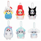 Mofusand Anime Plush Keychain Cute Cat Bag Charm