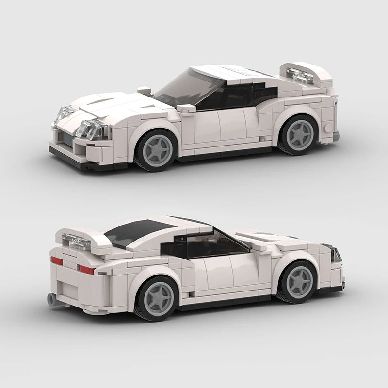 Supra Racing Car Building Blocks Vehicle Construction Toy Kit