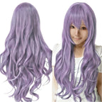 Synthetic Hair Pure White Lolita Long Cosplay Wig Curly Griffith Anime Wigs Halloween Inuyasha Costume Wig for Girl
