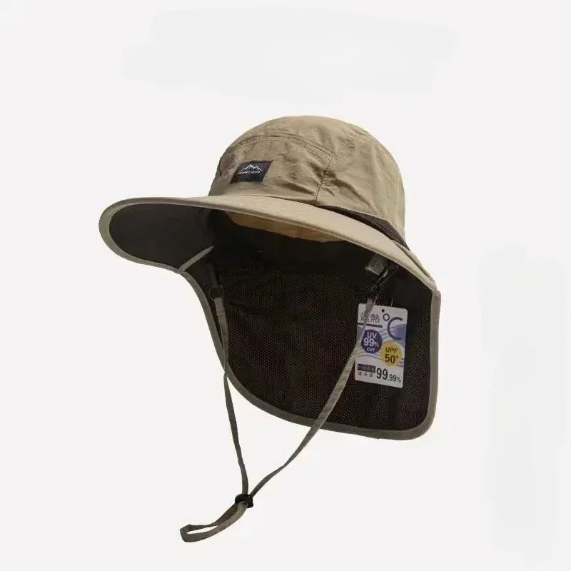 Waterproof Wide Brim Sun Hat for Hiking and Outdoor Adventures