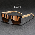 Vintage Square Polarized UV400 Sunglasses for Men & Women