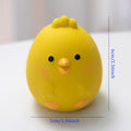Rubber Squeaky Chicken Dog Toy for Interactive Chewing and Play