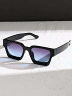 Classic Square Plastic Frame Sunglasses for Men & Women