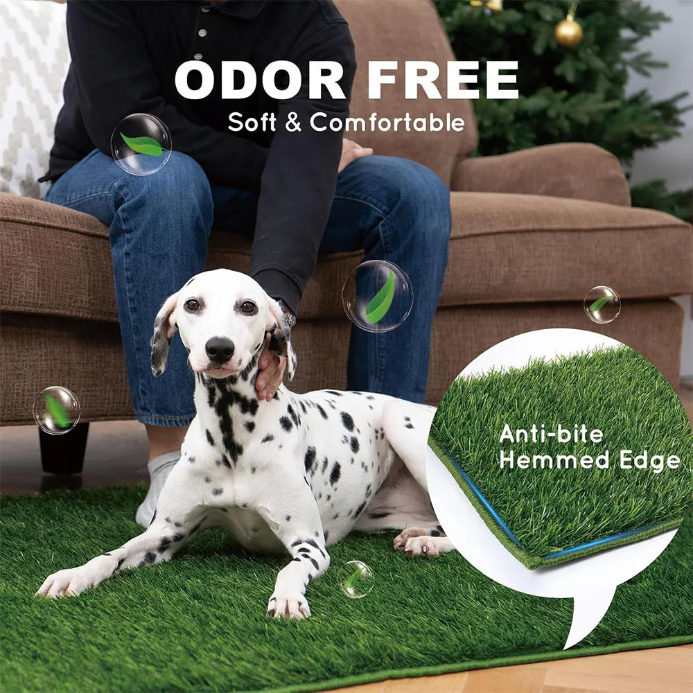 Reusable Dog Toilet Dog Lawn Carpet: Artificial Grass Rug for Dog, Dog Toilet, Training Mat, Dog Toilet for Balcony Patio Garden
