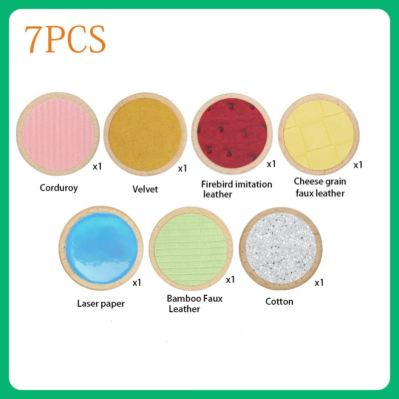 Montessori Tactile Board Matching Game Sensory Learning Toy for Kids