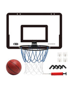 Wall Mounted Foldable Kids Basketball Hoop Set with Ball