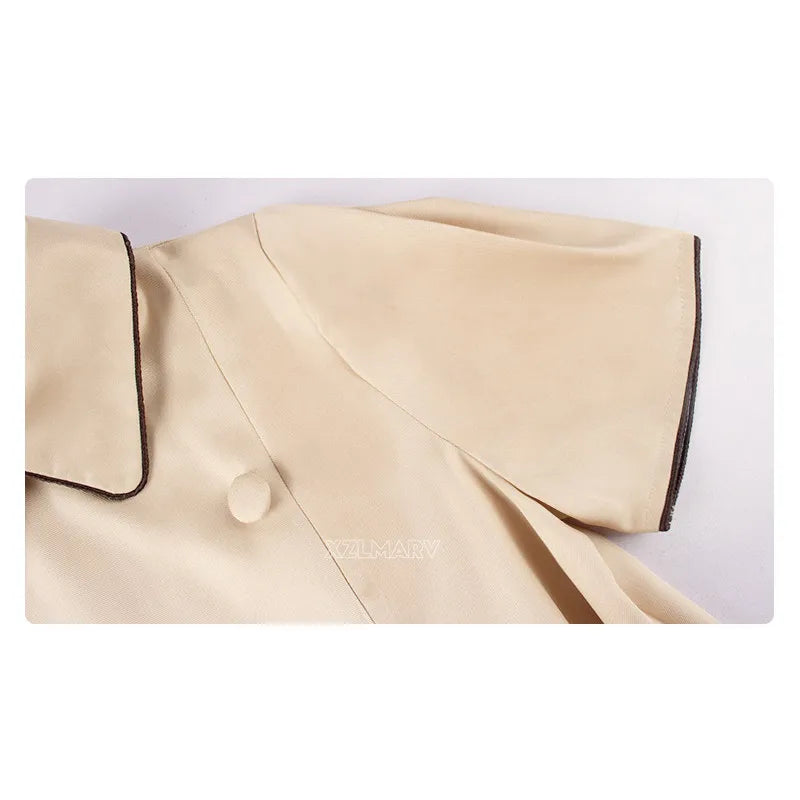 MEGAN Cosplay Dress for Girls Women AI Doll Robots Megan Dresses Uniform MEGAN Girls and Adult Cosplay Halloween Costume