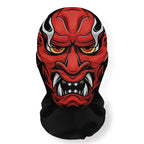 Halloween Skeleton Mask Elastic Mesh Hood Scary Party Cosplay Prop Breathable Face Cover Hood
