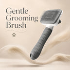 Universal Pet Detangling Brush, Massages Out Knots & Mats. 19cm, for Long/Short Hair, Soothing