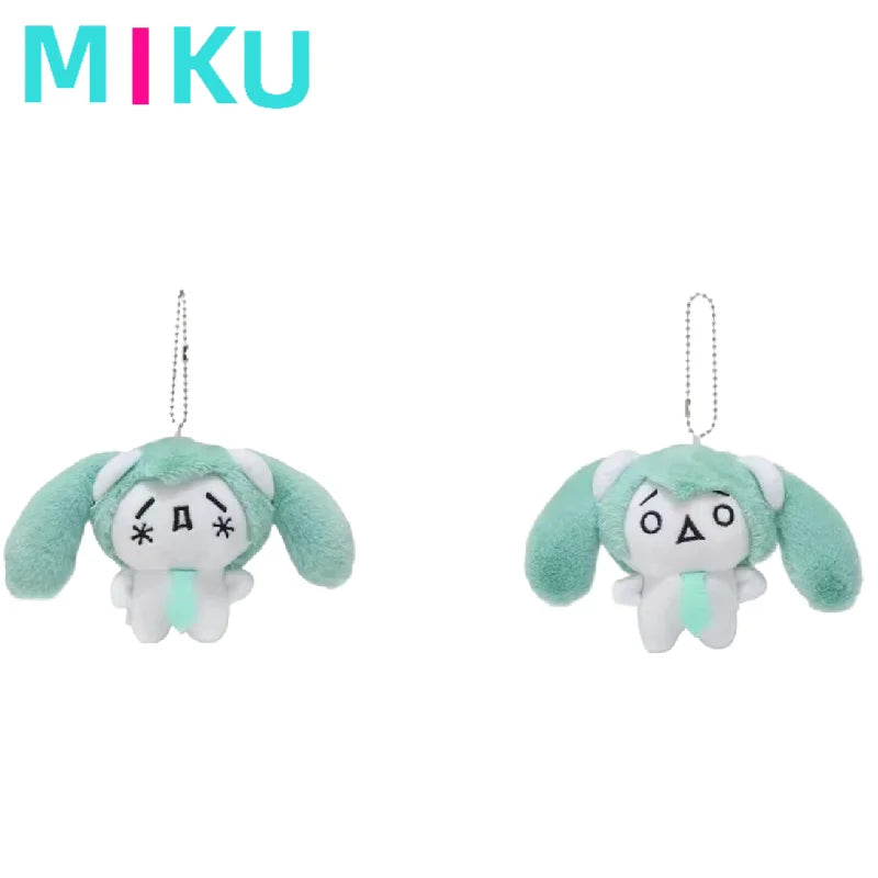Hatsune Miku Plush Keychain Kawaii Anime Bag Charm