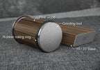 Rolling Knife Sharpener Kit – Magnetic Diamond Sharpening Stone with 15° & 20° Angle Guide