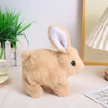 Electric Walking Bunny Plush Toy for Interactive Kids Playtime