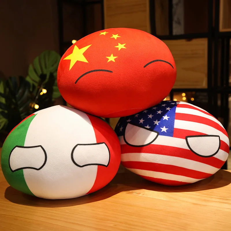 Countryball Plush Pendant Toy