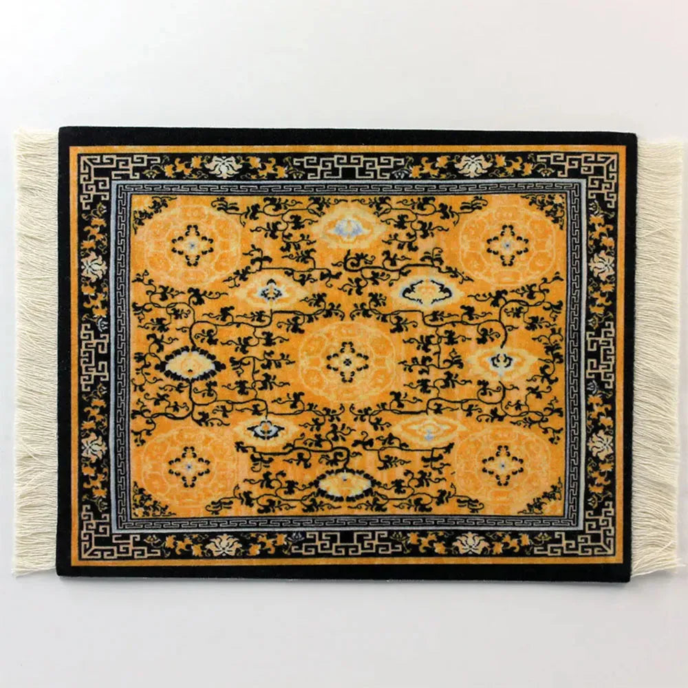 Mousepad Meal Mat Persian Carpet Style Rubber Anti-slip Durable Printing Rectangle Gaming Mouse Pads Coaster