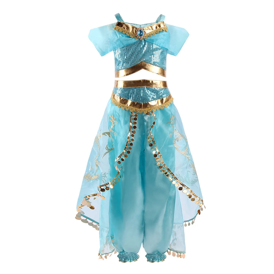Girls Princess Costume Dress – Cinderella, Snow White & Rapunzel Outfit