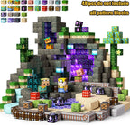 Magnetic Building Blocks Mine World Castle & Villa STEM Construction Set