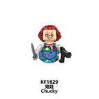 Halloween New Bricks Building Blocks Terrifier Death Megan Mini Figures Minifigures Toys Bricks Gifts For Children Adults