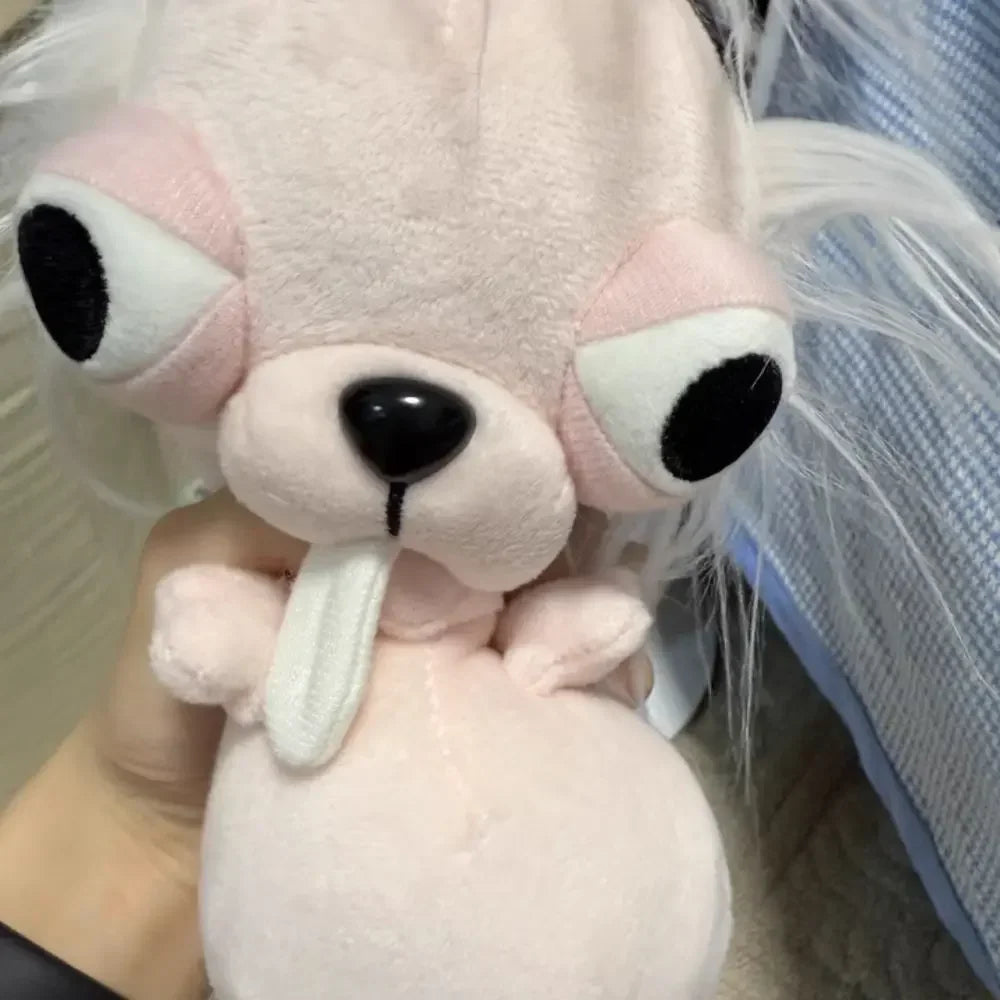 Funny Chihuahua Plush Keychain Cute Puppy Bag Charm Gift Toy