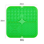 Pet Dog Cat Licking Pad Licking Pad Anti Choking Slow Food Utensils Slow Food Bowl Licking Plate Pet Cat Yogurt Meal Mat